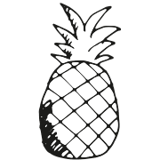 Illustration Ananas