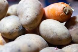Kartoffen Karotte als Sinnbild für Unterschied Website Webseite